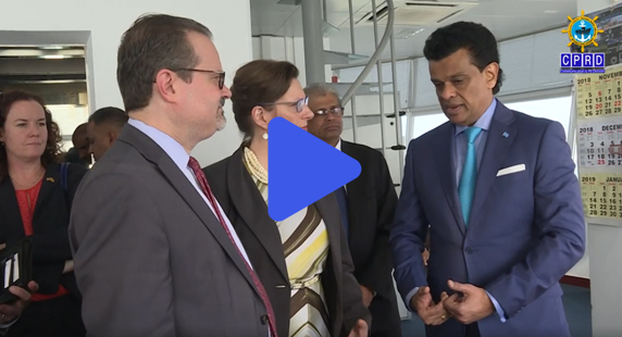 High profile US delegation visits Colombo Port